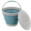 Collaps emmer met deksel Classic Blue