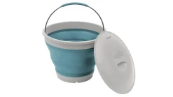 Collaps emmer met deksel Classic Blue