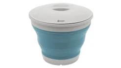 Collaps emmer met deksel Classic Blue