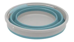 Collaps emmer met deksel Classic Blue