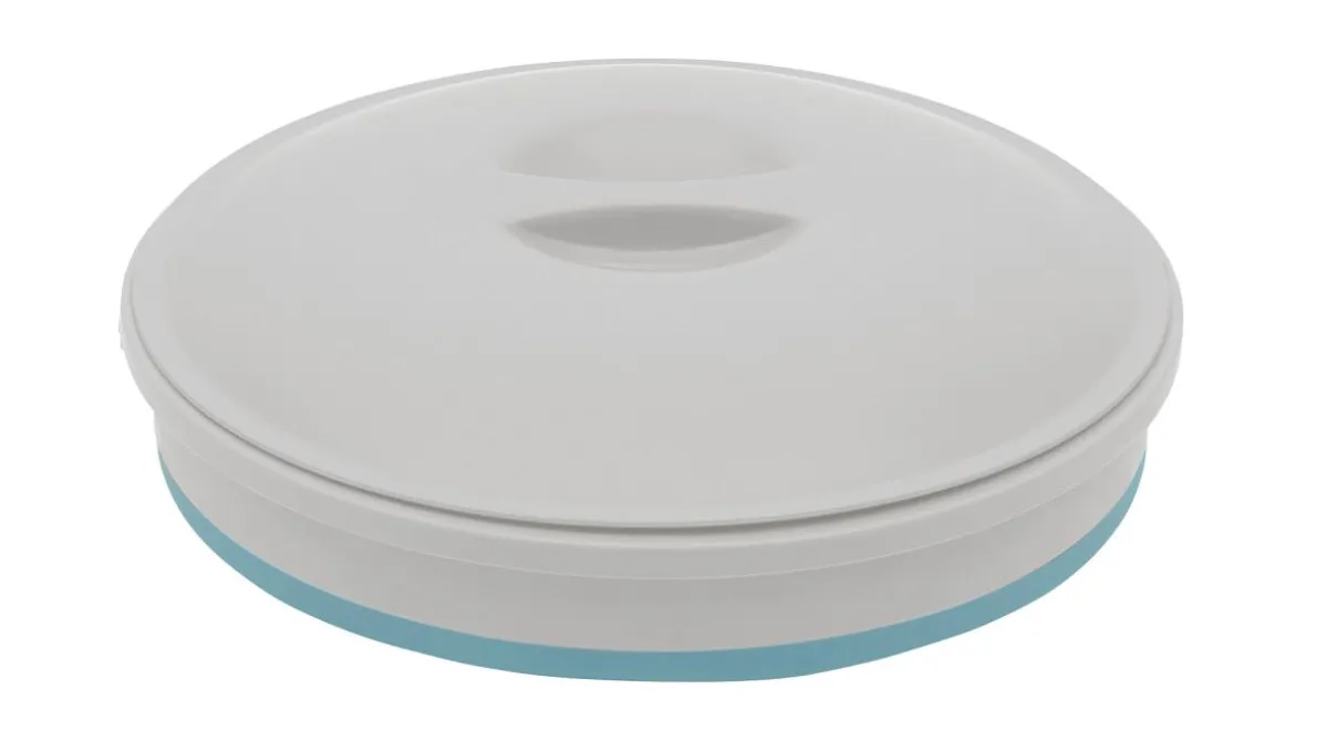 Collaps emmer met deksel Classic Blue