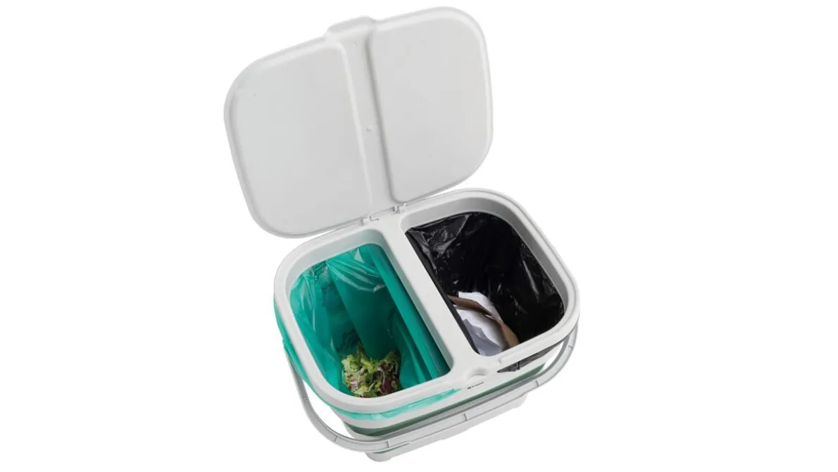 Collaps RecycleIt afvalbak Shadow Green