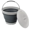 Collaps ronde emmer met deksel Navy Night