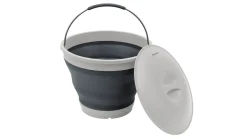 Collaps ronde emmer met deksel Navy Night