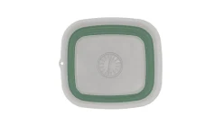 Collaps waskom met afvoer Shadow Green