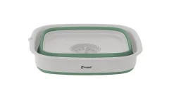 Collaps waskom met afvoer Shadow Green
