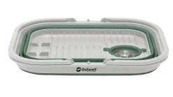 Collaps-wastobbe met handvat en deksel Paars Shadow Green