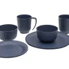 Delish 2 persoons serviesgoed set Navy Night