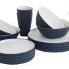 Gala 4 persoons serviesgoed set Navy Night