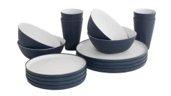 Gala 4 persoons serviesgoed set Navy Night