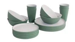 Gala 4 persoons serviesgoed set Shadow Green