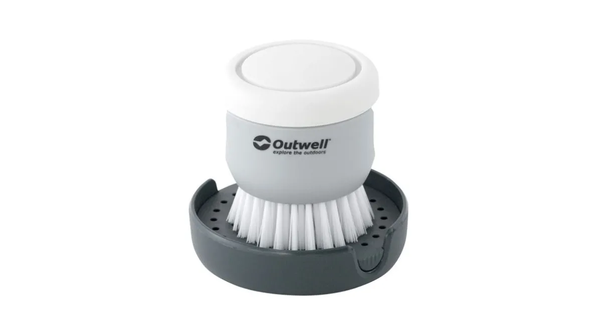 Kitson borstel met zeepdispenser