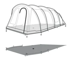 Ondertapijt Lux Phoenix 6+2