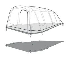 Ondertapijt Lux Tennessee 6+2 Air